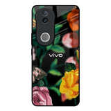 Flowers & Butterfly IQOO Z10R 5G Glass Back Cover Online