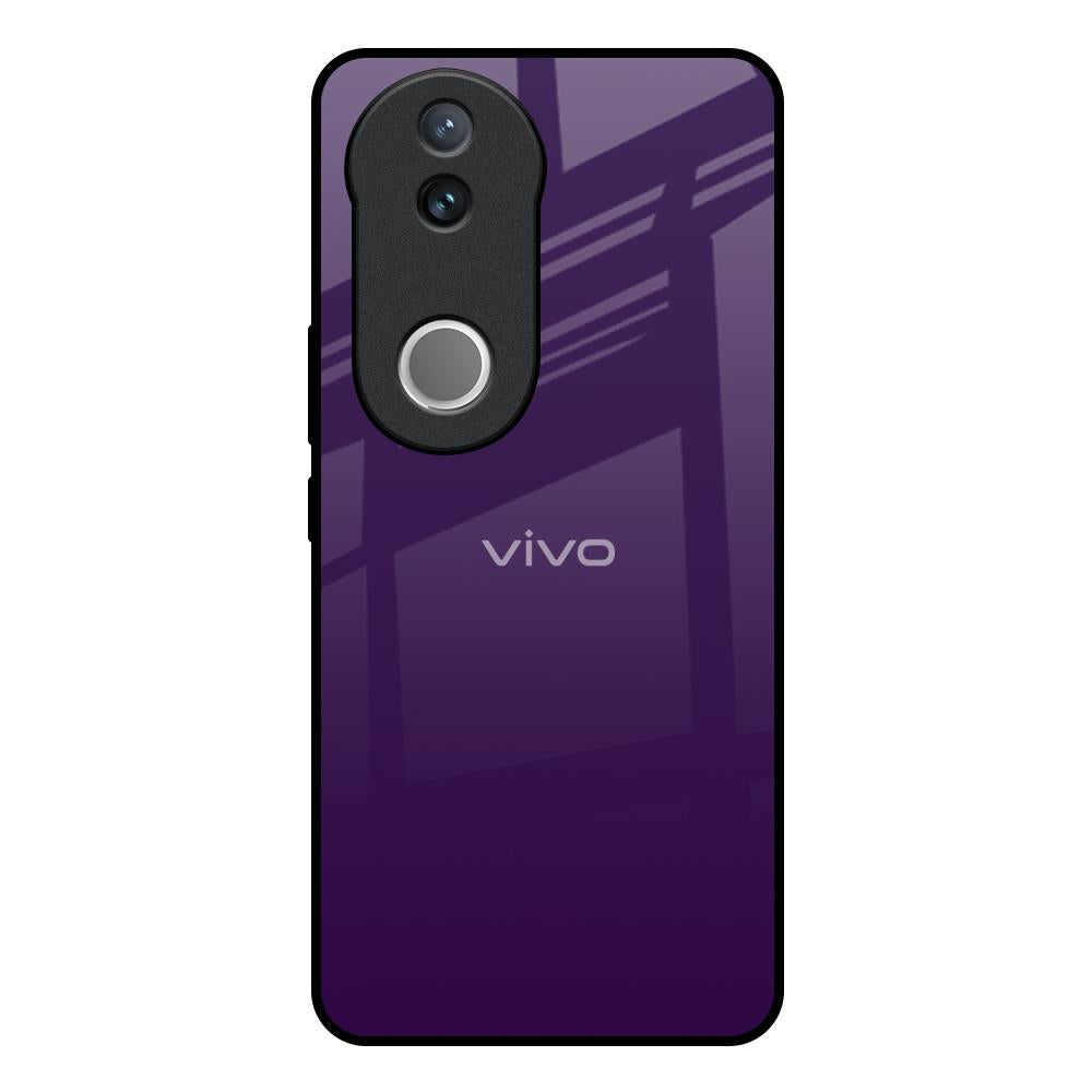 Dark Purple IQOO Z10R 5G Glass Back Cover Online