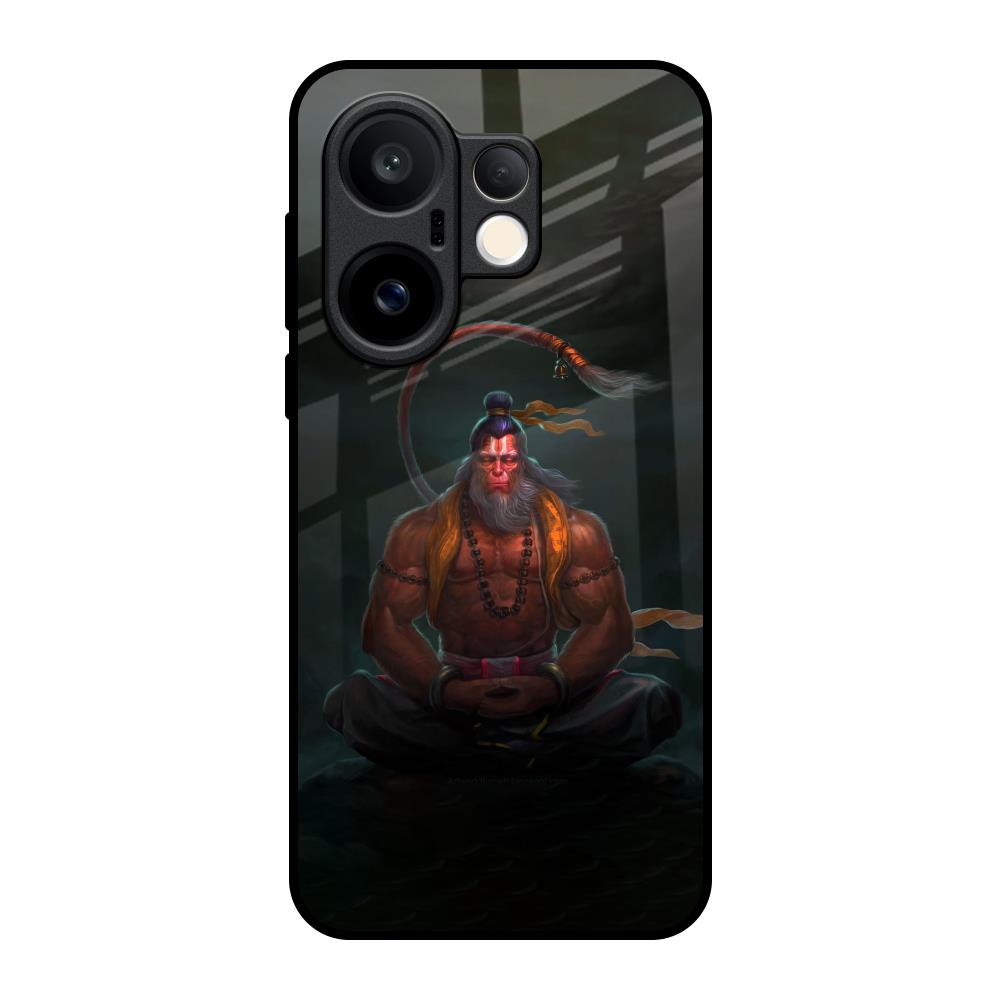 Lord Hanuman Animated Vivo X200 FE 5G Glass Back Cover Online