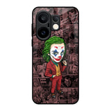 Joker Cartoon Vivo X200 FE 5G Glass Back Cover Online