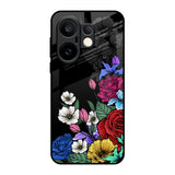 Rose Flower Bunch Art Vivo X200 FE 5G Glass Back Cover Online