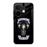 Touch Me & You Die Vivo X200 FE 5G Glass Back Cover Online