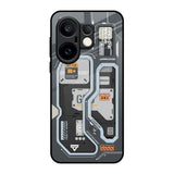 Retro Futuristic Vivo X200 FE 5G Glass Back Cover Online