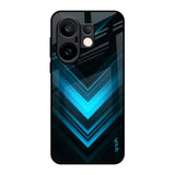 Vertical Blue Arrow Vivo X200 FE 5G Glass Back Cover Online
