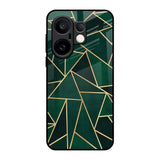 Abstract Green Vivo X200 FE 5G Glass Back Cover Online
