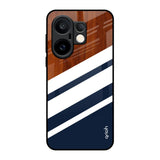 Bold Stripes Vivo X200 FE 5G Glass Back Cover Online