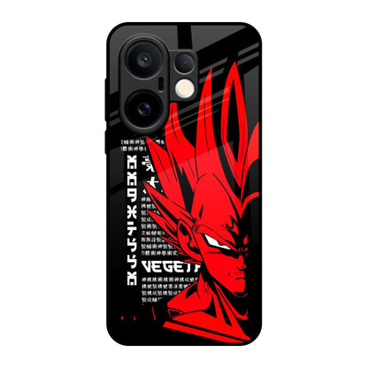 Red Vegeta Vivo X200 FE 5G Glass Back Cover Online