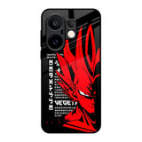 Red Vegeta Vivo X200 FE 5G Glass Back Cover Online