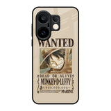 Luffy Wanted Vivo X200 FE 5G Glass Back Cover Online