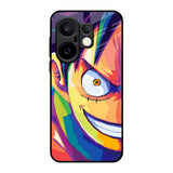 Monkey Wpap Pop Art Vivo X200 FE 5G Glass Back Cover Online