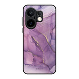 Purple Gold Marble Vivo X200 FE 5G Glass Back Cover Online