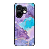 Alcohol ink Marble Vivo X200 FE 5G Glass Back Cover Online