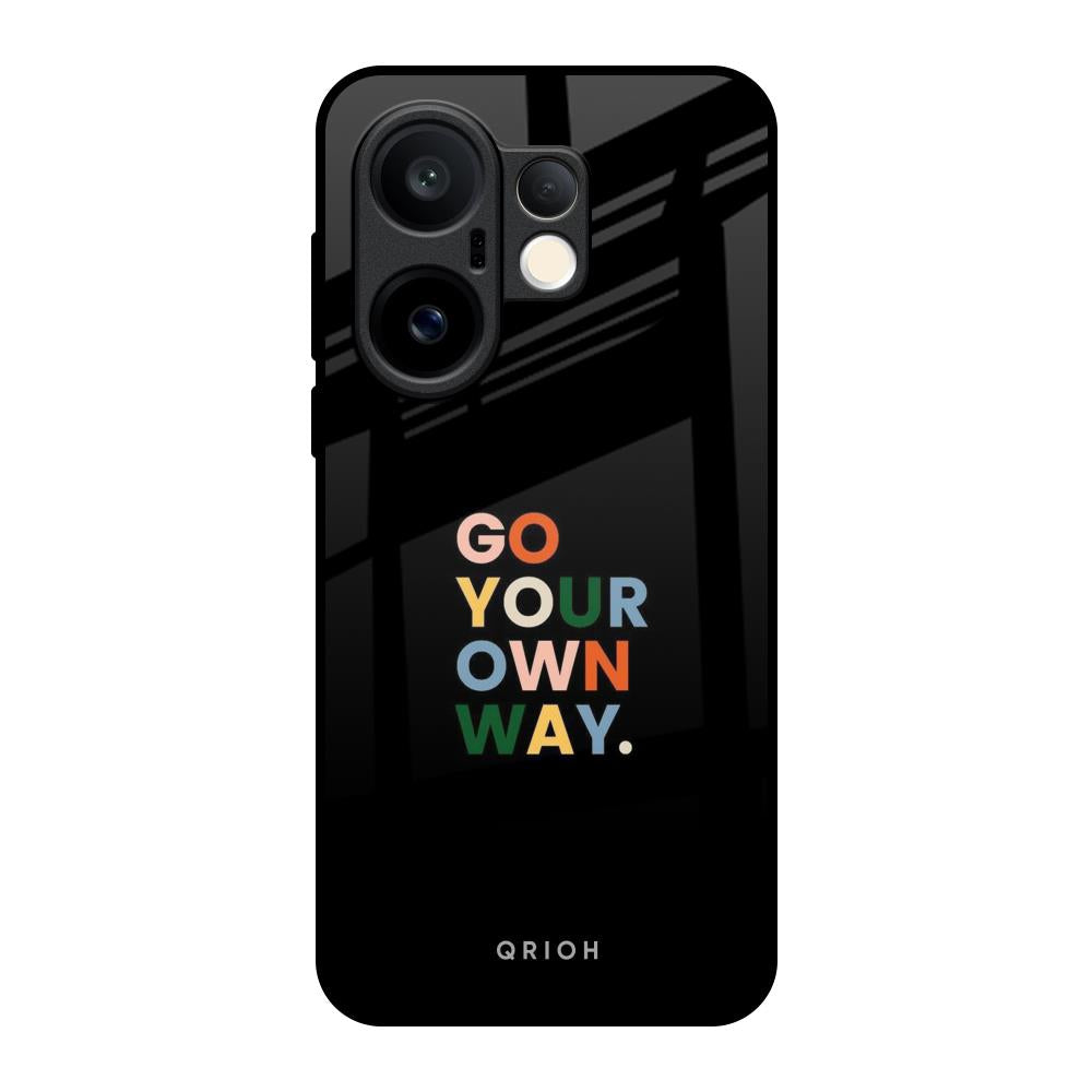 Go Your Own Way Vivo X200 FE 5G Glass Back Cover Online
