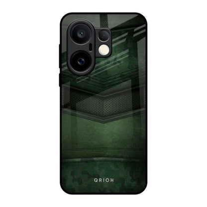 Green Leather Vivo X200 FE 5G Glass Back Cover Online