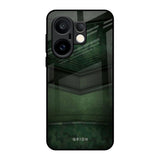 Green Leather Vivo X200 FE 5G Glass Back Cover Online