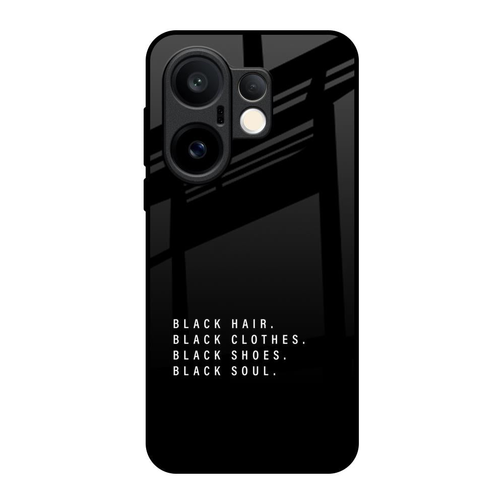 Black Soul Vivo X200 FE 5G Glass Back Cover Online