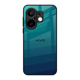 Green Triangle Pattern Vivo X200 FE 5G Glass Back Cover Online