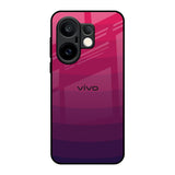 Wavy Pink Pattern Vivo X200 FE 5G Glass Back Cover Online