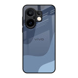 Navy Blue Ombre Vivo X200 FE 5G Glass Back Cover Online