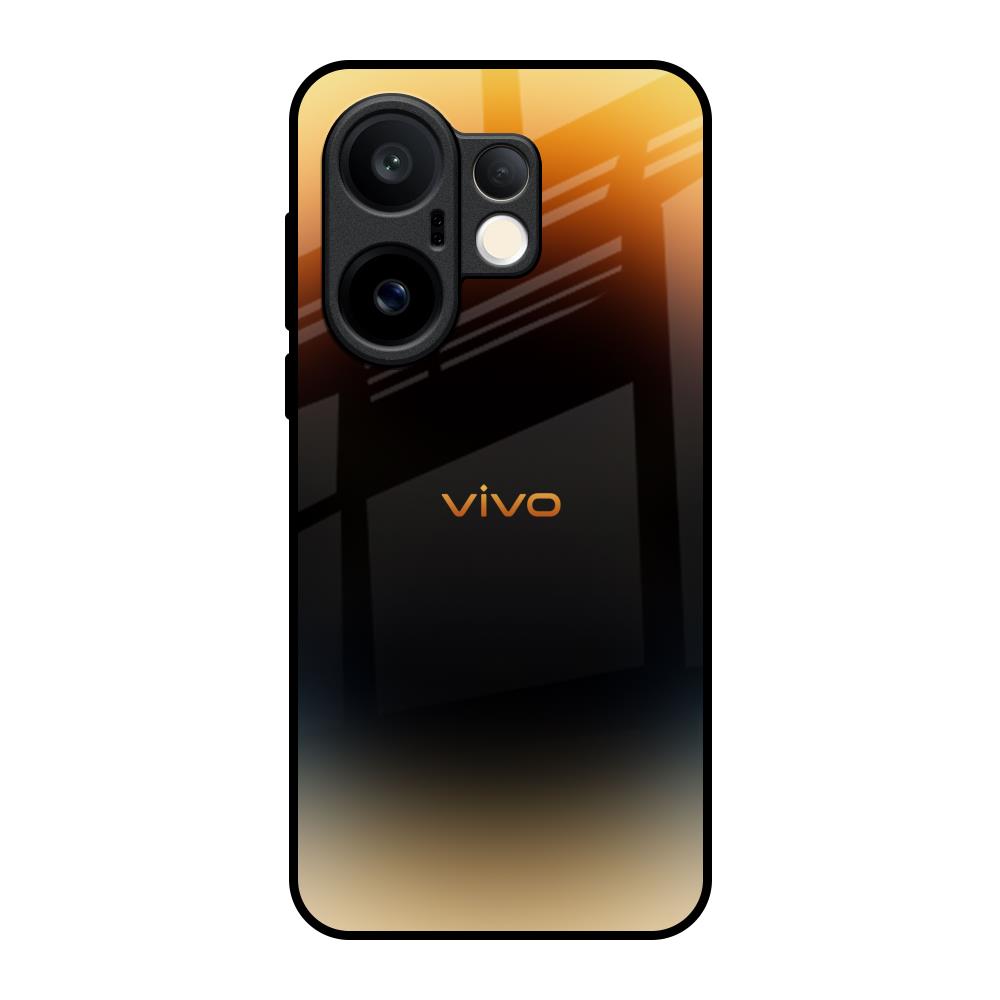 Grainy Yellow Vivo X200 FE 5G Glass Back Cover Online