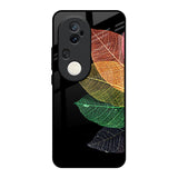 Colorful Leaves Vivo T4 Ultra 5G Glass Back Cover Online