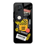 Danger Signs Vivo T4 Ultra 5G Glass Back Cover Online