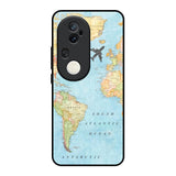 Travel Map Vivo T4 Ultra 5G Glass Back Cover Online