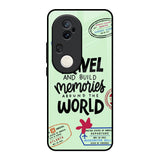 Travel Stamps Vivo T4 Ultra 5G Glass Back Cover Online
