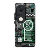 Green Camo Circuit Vivo T4 Ultra 5G Glass Back Cover Online