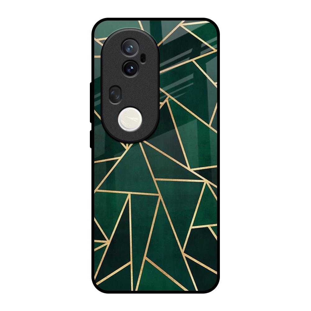 Abstract Green Vivo T4 Ultra 5G Glass Back Cover Online