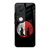Anime Red Moon Vivo T4 Ultra 5G Glass Back Cover Online