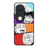 Anime Sketch Vivo T4 Ultra 5G Glass Back Cover Online