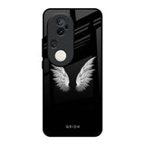 White Angel Wings Vivo T4 Ultra 5G Glass Back Cover Online