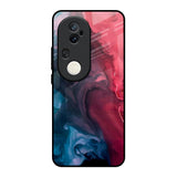 Blue & Red Smoke Vivo T4 Ultra 5G Glass Back Cover Online