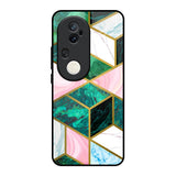 Seamless Green Marble Vivo T4 Ultra 5G Glass Back Cover Online