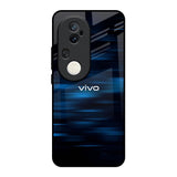 Blue Rough Abstract Vivo T4 Ultra 5G Glass Back Cover Online