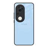 Pastel Sky Blue Vivo T4 Ultra 5G Glass Back Cover Online