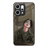 Blind Fold Oppo Reno14 5G Glass Back Cover Online