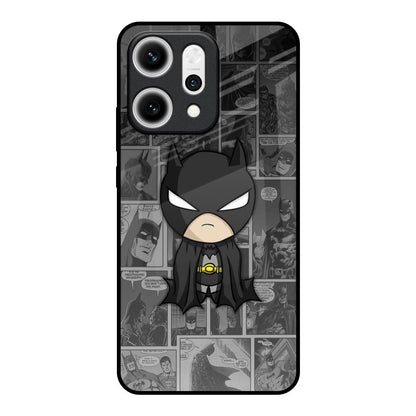 Cartoon Art Oppo Reno14 5G Glass Back Cover Online
