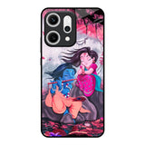 Radha Krishna Art Oppo Reno14 5G Glass Back Cover Online