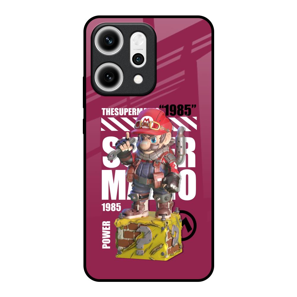 Gangster Hero Oppo Reno14 5G Glass Back Cover Online