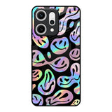 Acid Smile Oppo Reno14 5G Glass Back Cover Online