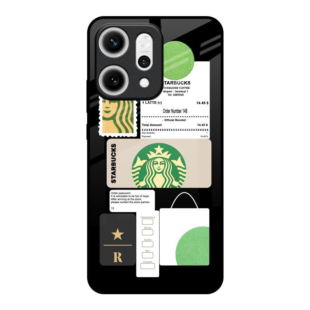 Coffee Latte Oppo Reno14 5G Glass Back Cover Online