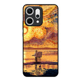 Sunset Vincent Oppo Reno14 5G Glass Back Cover Online
