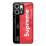 Supreme Ticket Oppo Reno14 5G Glass Back Cover Online