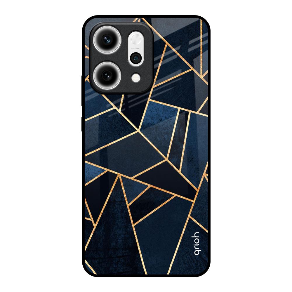 Abstract Tiles Oppo Reno14 5G Glass Back Cover Online