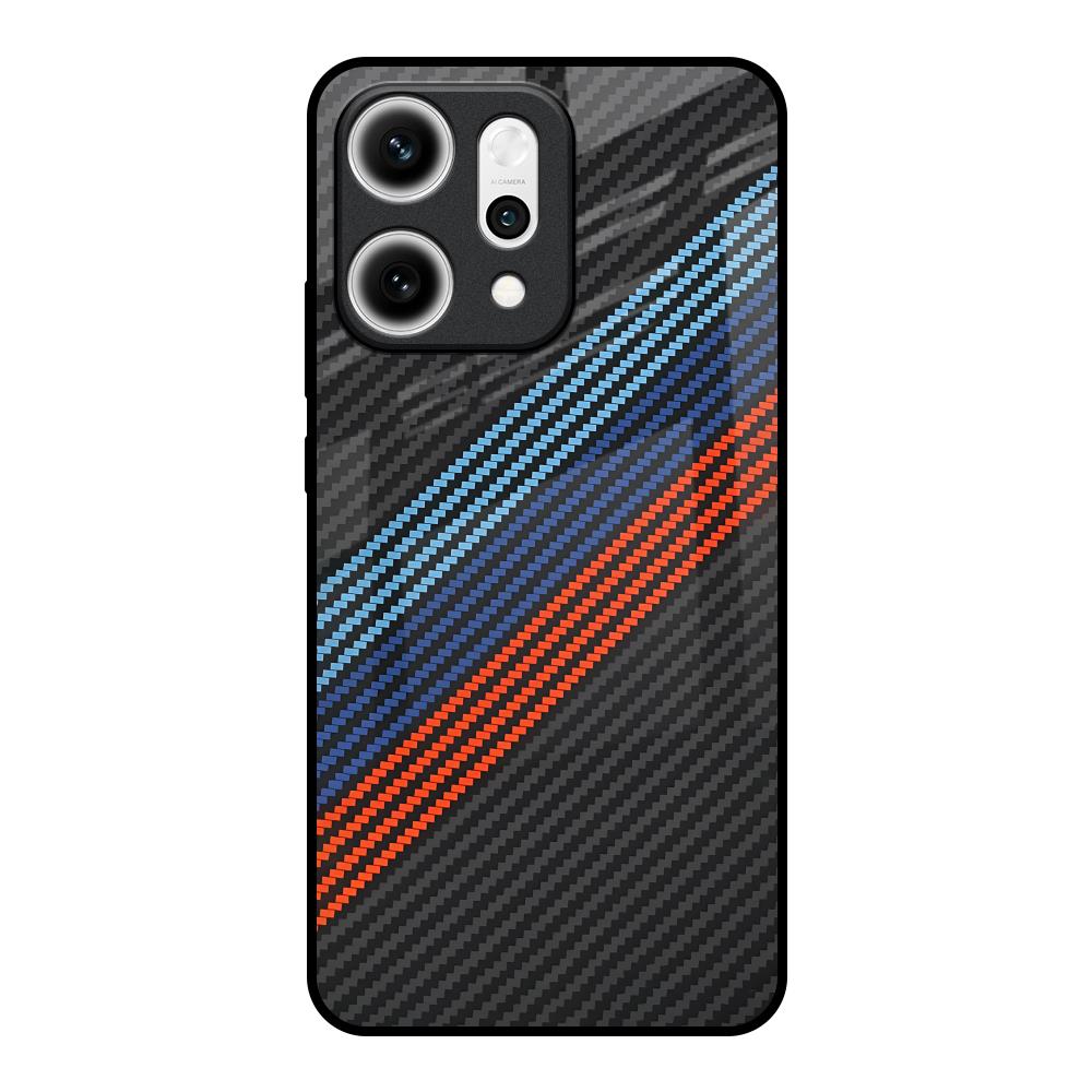 Carbon Inspired Oppo Reno14 5G Glass Back Cover Online