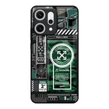Green Camo Circuit Oppo Reno14 5G Glass Back Cover Online