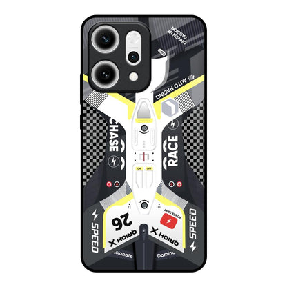 Car Enthusiast Oppo Reno14 5G Glass Back Cover Online