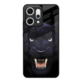 Angry Black Tiger Oppo Reno14 5G Glass Back Cover Online